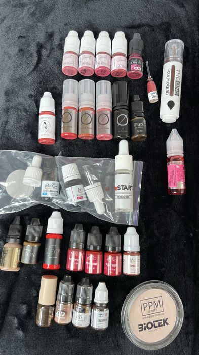 Пігменти, катриджи для перманентного макіяжу