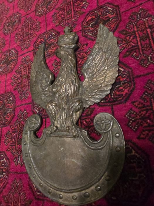 Stary orzeł Legionowy,Piłsudski.Piękna patyna.