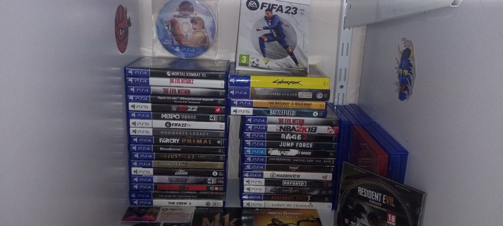 Игры/диски/плейстейшен 4-5/PlayStation 4-5/ігри/приставки
