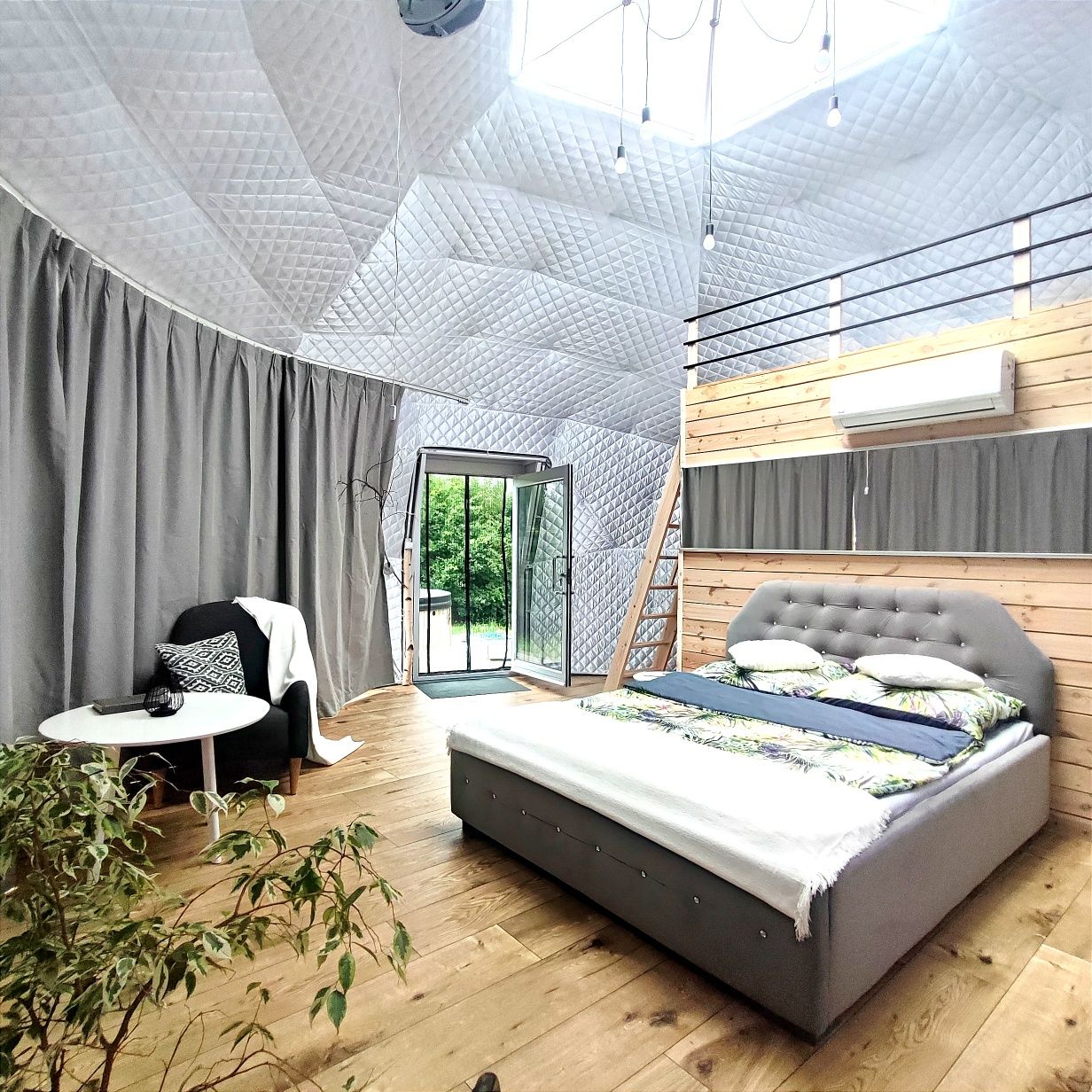 Glamping Jurta, Jacuzzi, Kaszuby, Namiot, Wakacje