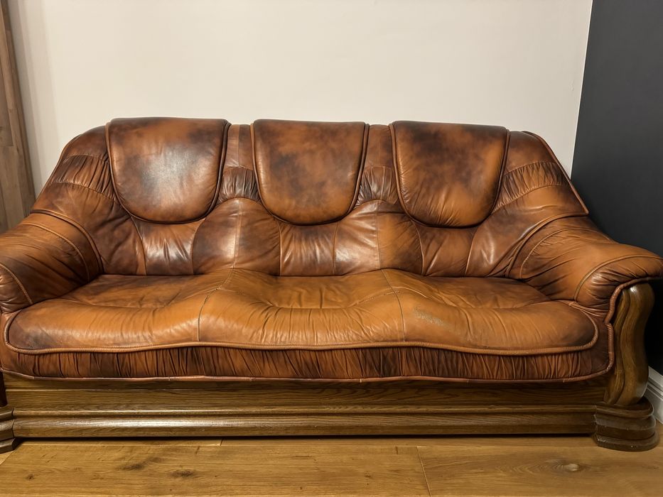 Sofa skórzana 3-osobowa