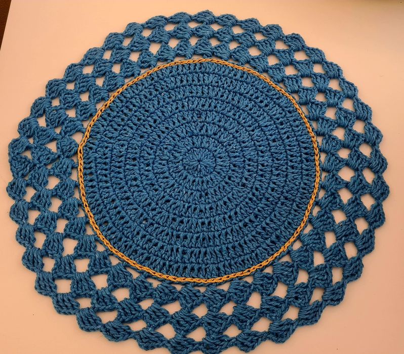 Souplats de Crochê Artesanal