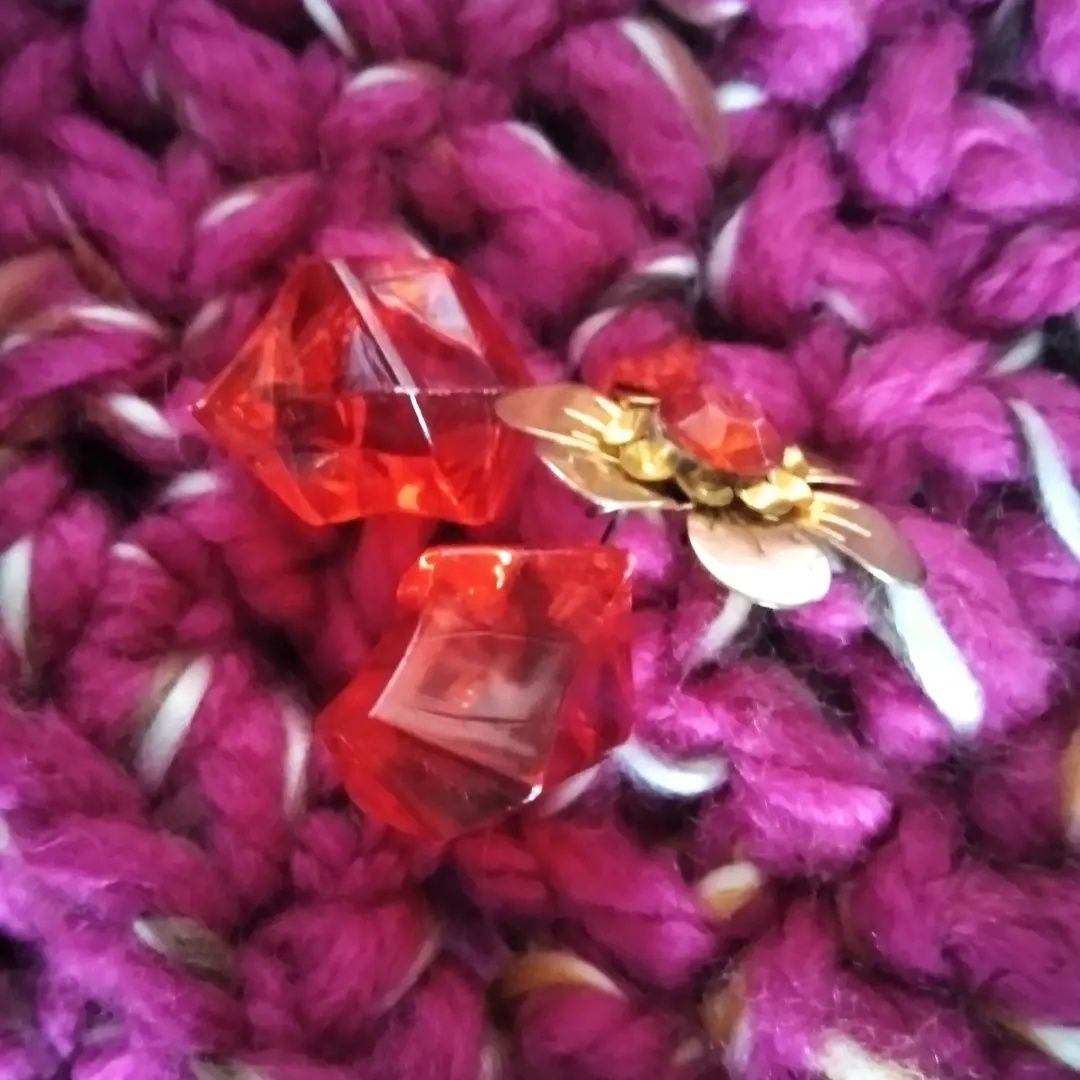 Torebka z włóczki, handmade