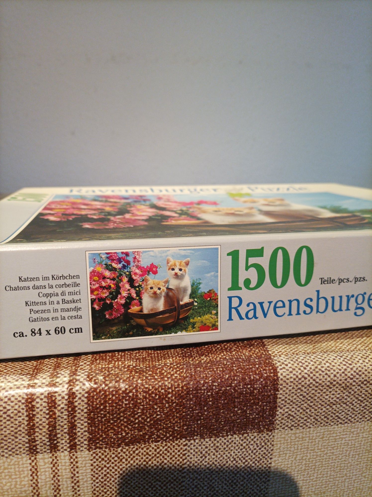 Puzzle 1500 szt Koty ,kolor
