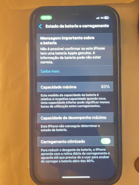 Iphone 11 como novo, deixei de usar 83%