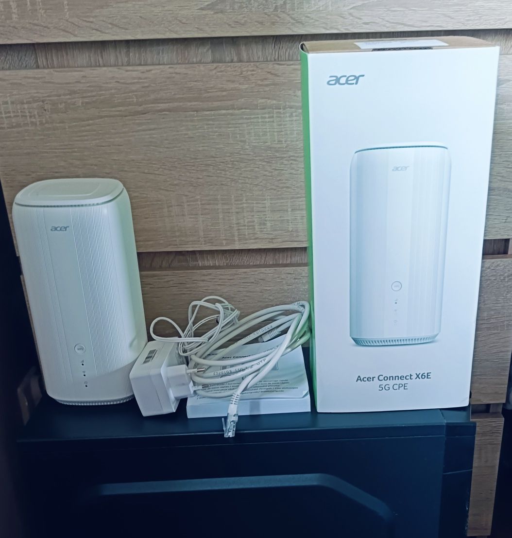 Szybki i nie zawodny Router acer connect X6E 5G Wi-Fi 6E