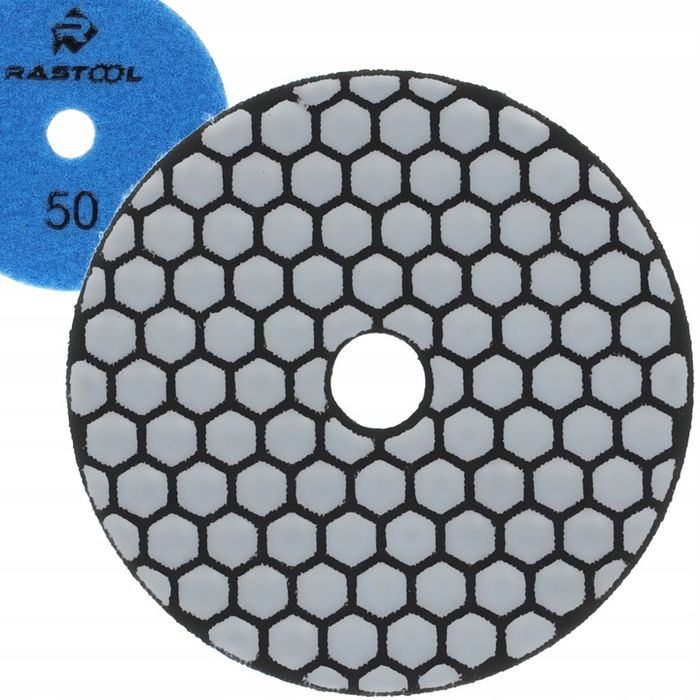 Tarcza Diamentowa Polerska 100mm Do Szlifowania Gresu Płytek Na Rzep G