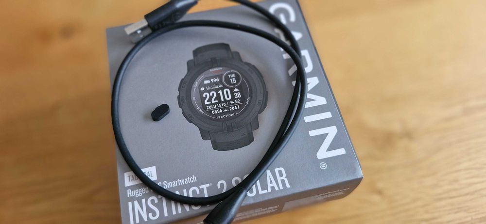 Zegarek Garmin Instinct 2 Solar Tactical - okazja stan igła