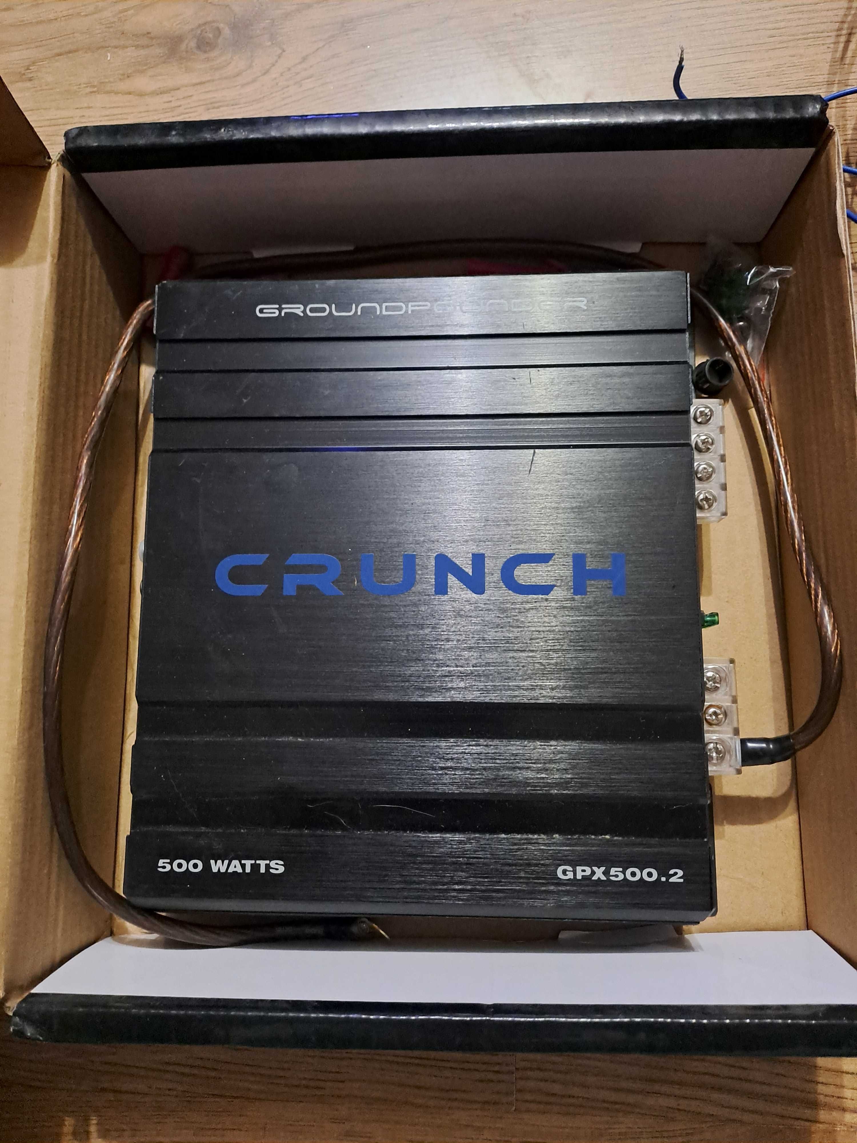 Wzmacniacz crunch GPX500.2