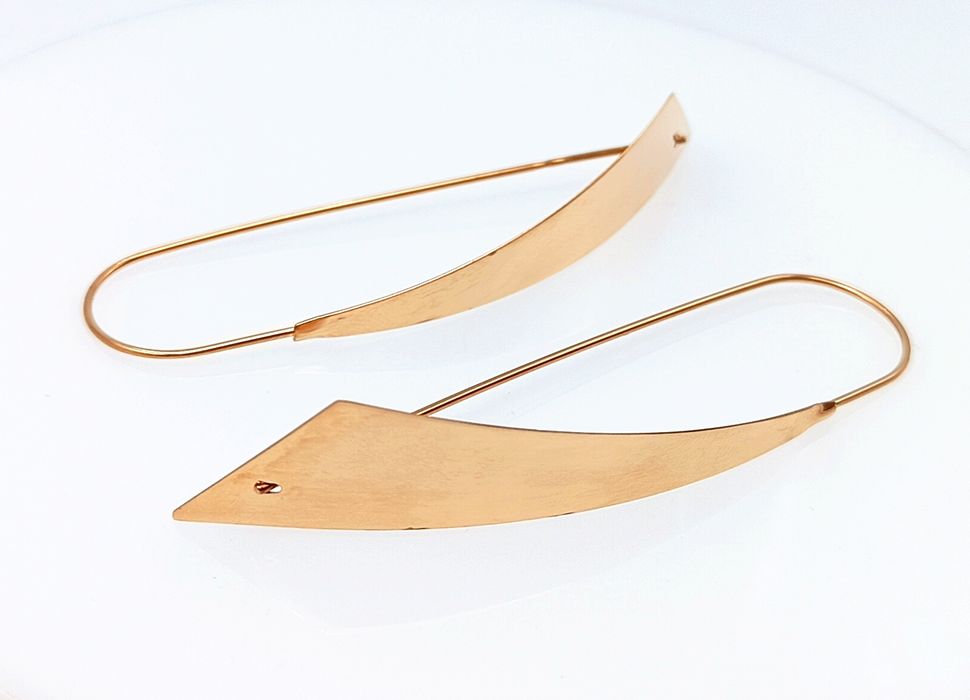 Золотые серьги 585