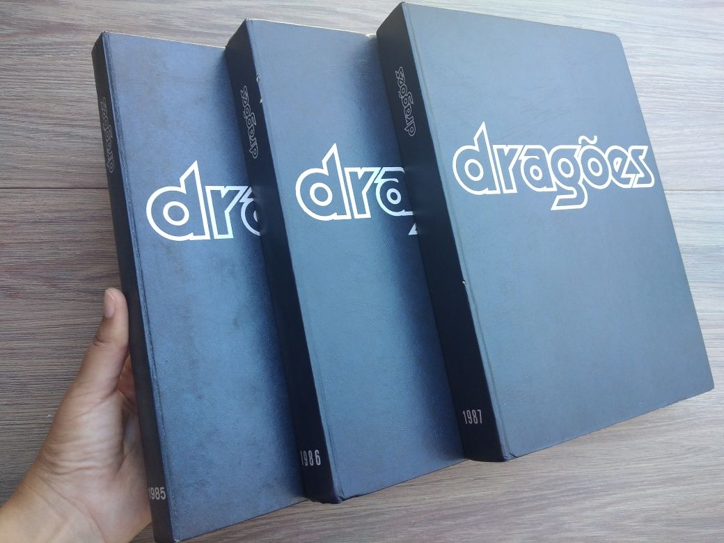 Revistas Dragões Encardernadas