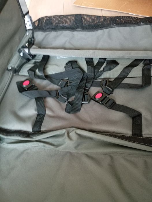 KESSER Sport-RX 2w1 | Przyczepka rowerowa + jogging 1–2 dzieci 40kg