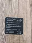 VW Golf 1 Cabrio wlepka naklejka