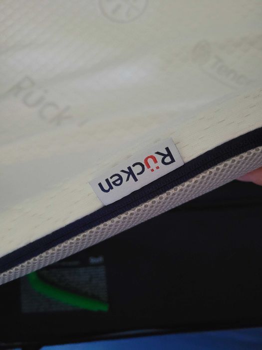 łóżeczko Lionelo Stefi Blue Navy + materac Rucken Travel Aseptic
