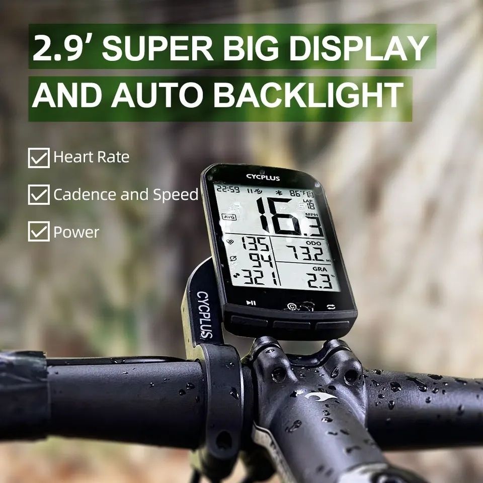 Licznik rowerowy CYCPLUS M1 Z1 GPS + ramię komputer bezprzewodowy