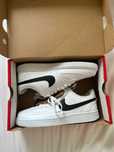 Buty Meskie Mokasyny Nike_Air_Force_1_Leather_BiałyRoz.45