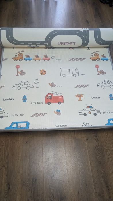 Mata dla dziecka piankowa, zwijana