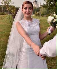Свадебное,белое, нарядное,шикарное платье весільна сукня элегантное