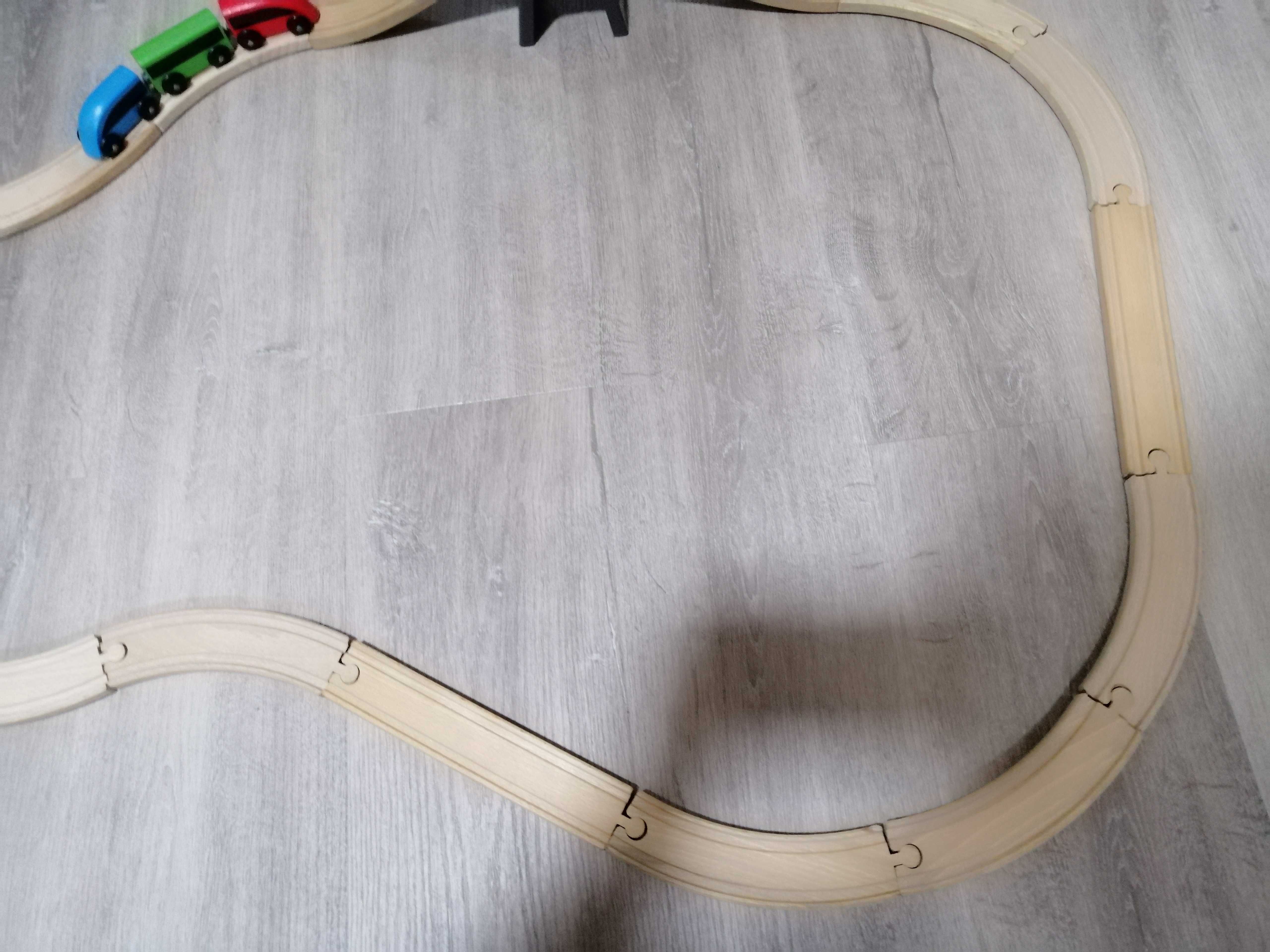 Conjunto linha férrea comboio 20 peças