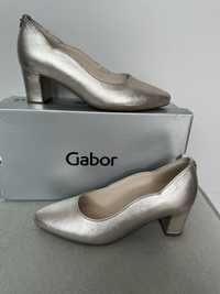 Nowe buty na obcasie Gabor zlote 35 damskie wygodne