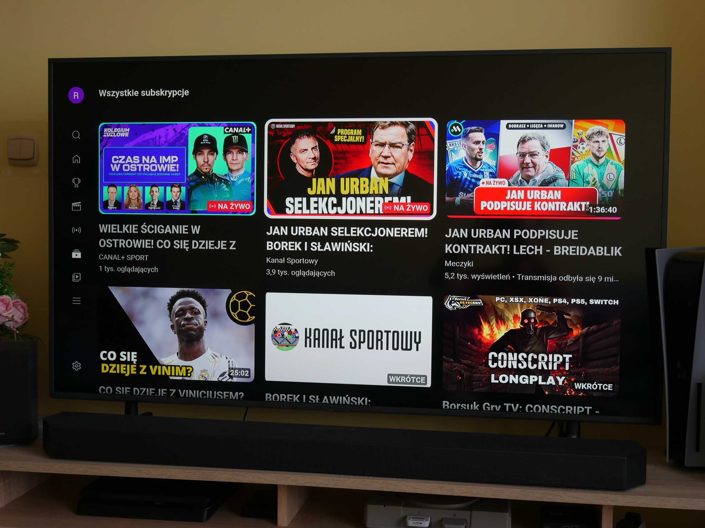 Telewizor LCD Smart TV Samsung 55 cali 120Hz - Netflix, HBO, Disney