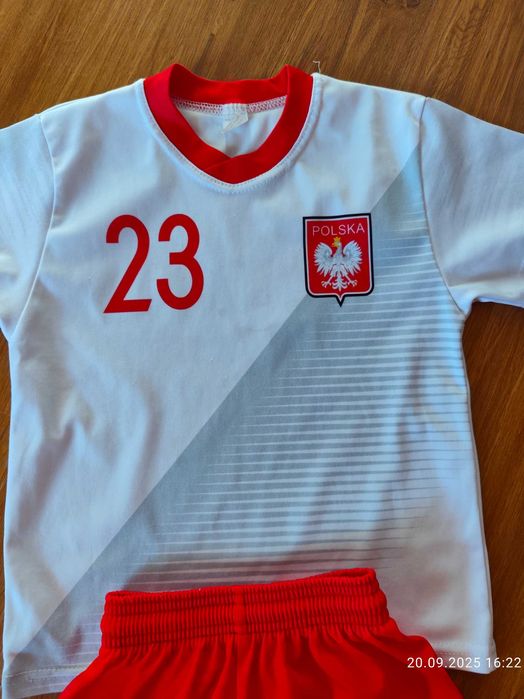 Strój piłkarski Polska