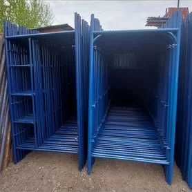 Будівельне риштування. Реалізація. Строительные леса. Доставка.