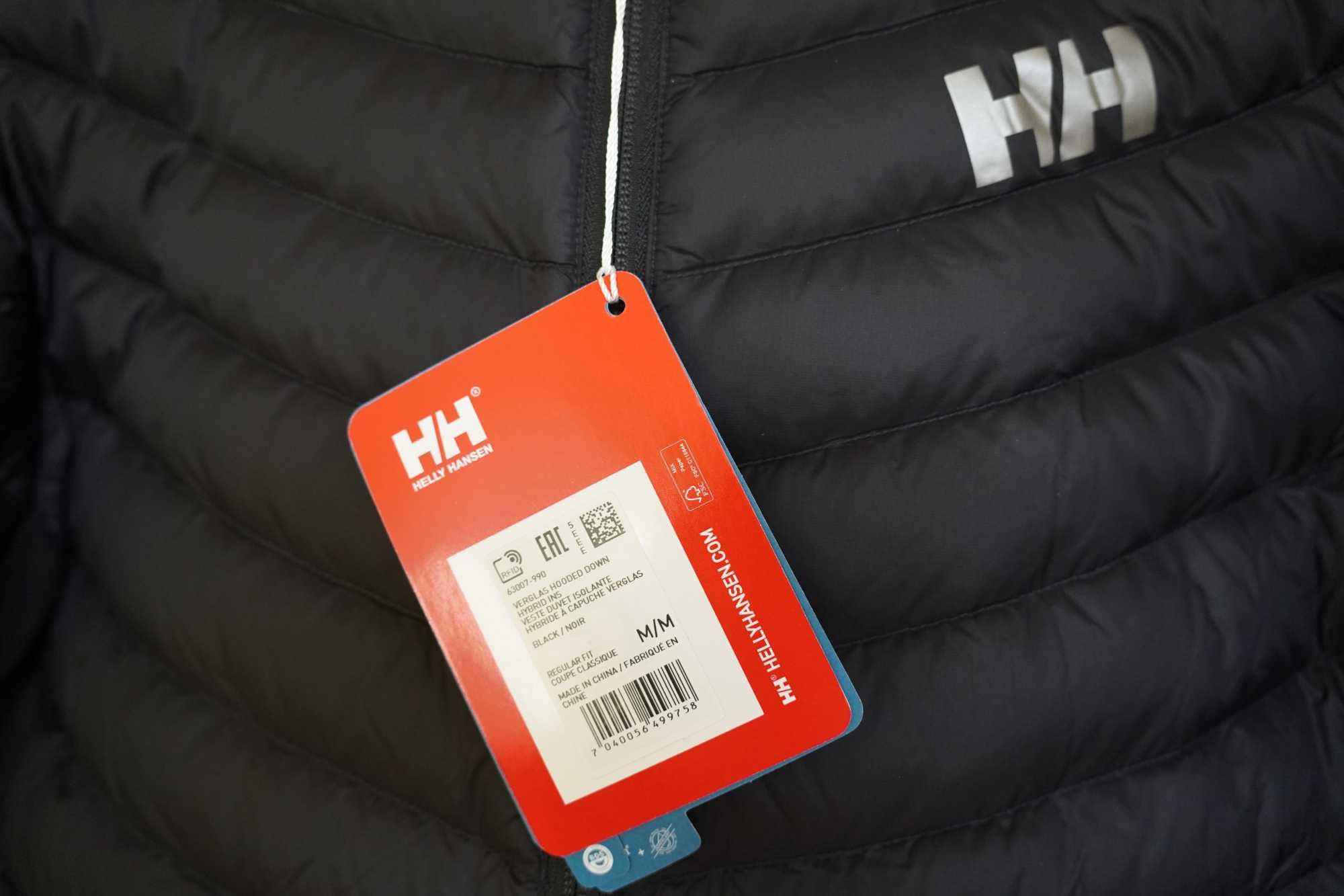 Kurtka Zimowa Helly Hansen Verglas Hybrid Ins Hooded Down, Czarna M