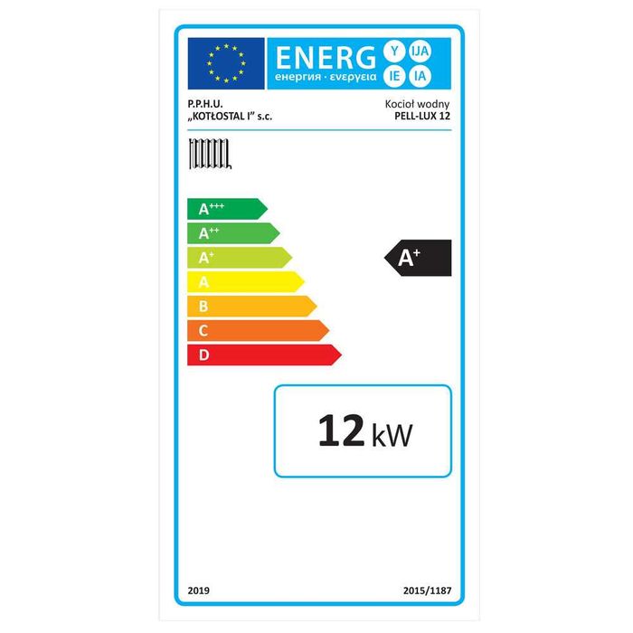 Kotły Kocioł Piec TECHNIX PELL LUX 12 kW na pellet - PRODUCENT