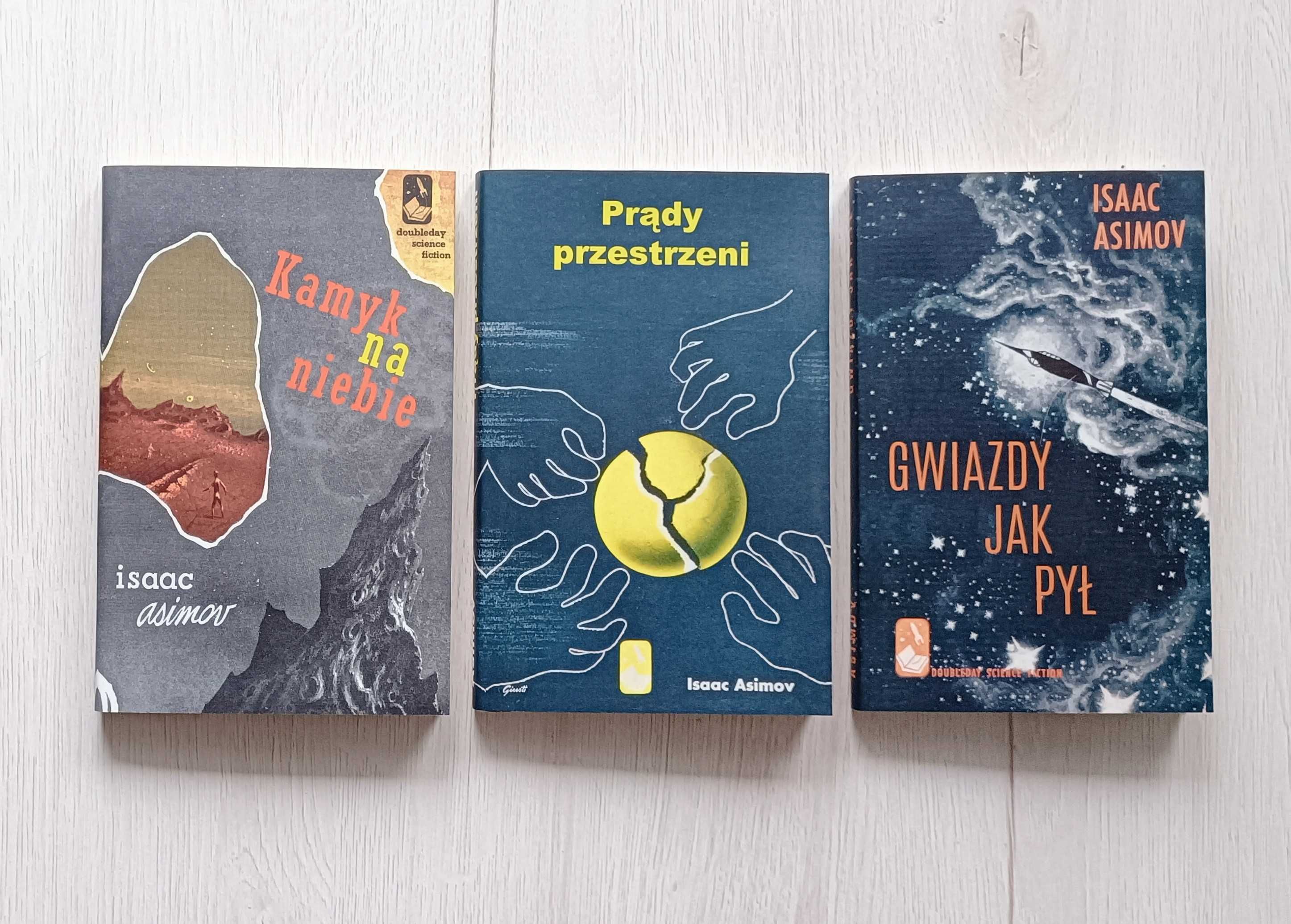 Kamyk na niebie Gwiazdy jak pył Prądy przestrzeni Asimov