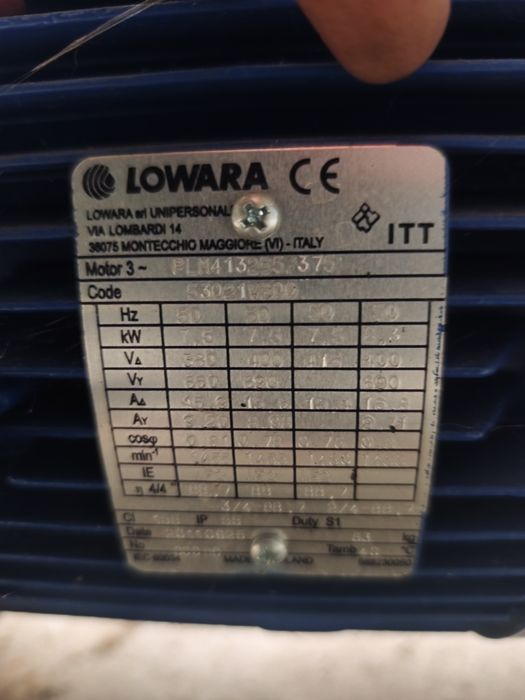 Pompa wody lowara fhs4 100/250