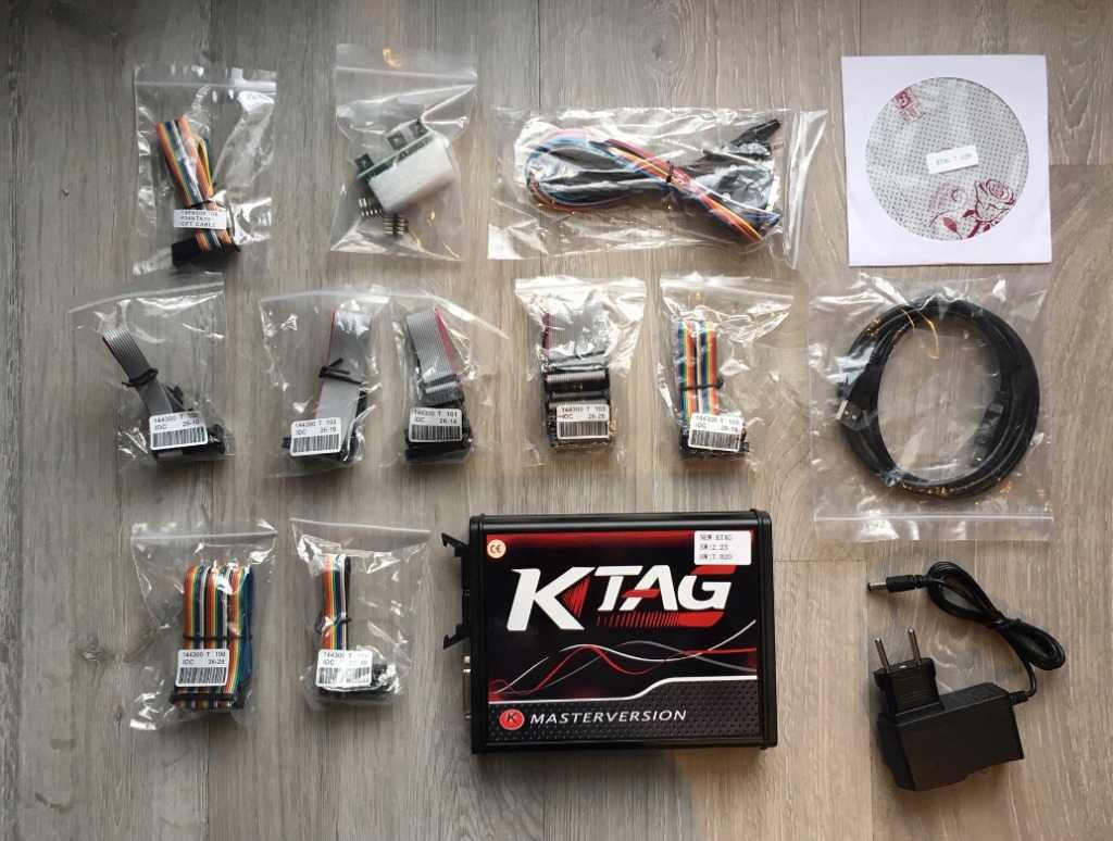 Okazja ! MAPY !! K-tag pcb RED czerwony 7.020 bez limitów Ktag Tanio