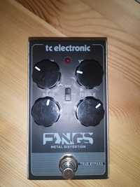 Pedal distorção guitarra Fangs