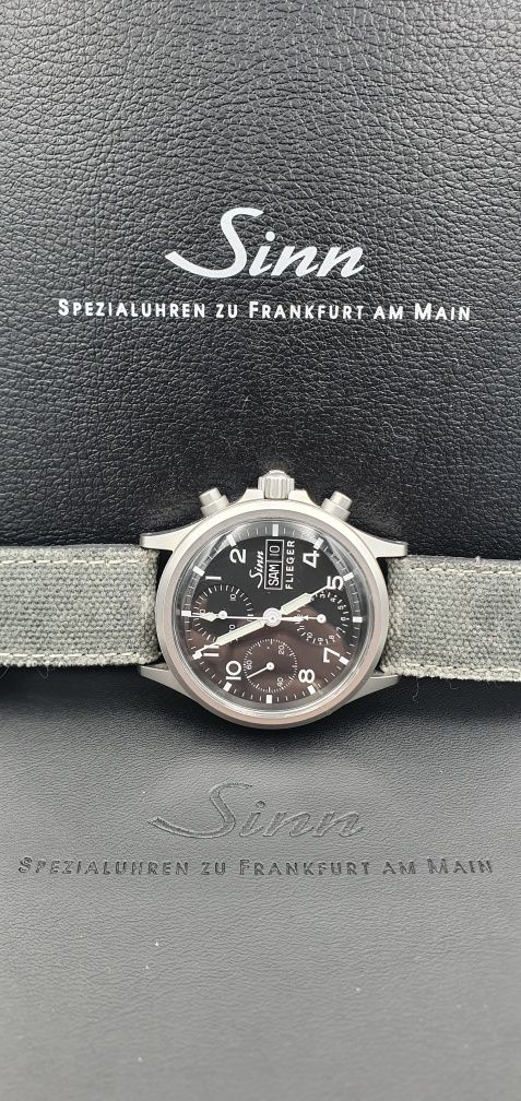 PILOT Sinn 356 Flieger Chronograph Automatic Day Date - 38,5 mm