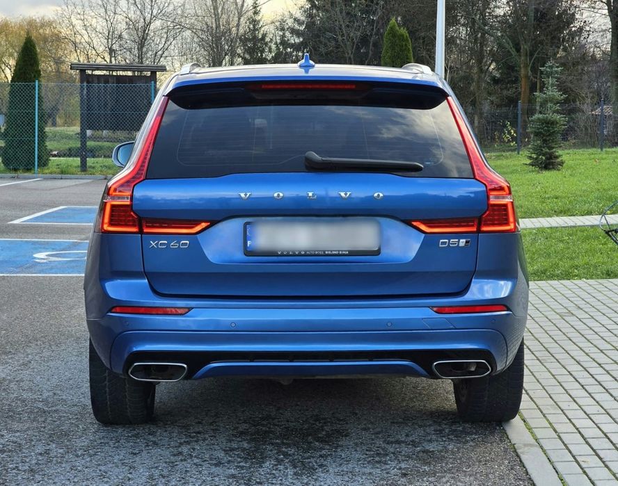 Volvo XC60 D5 R Design 2.0 235KM 4X4~Salon PL~1-Włś~Full Opcja~