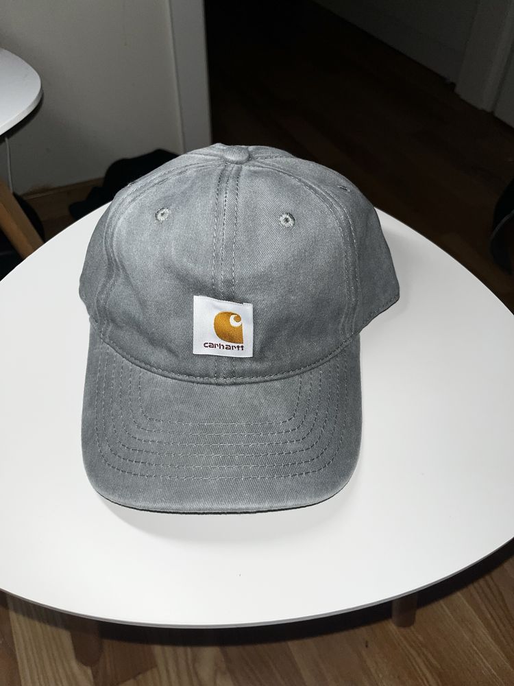 Czapka z daszkiem carhart szary bawelniana nowa z metkami super cena
