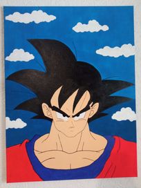 Obraz na płótnie Son Goku 60x80cm