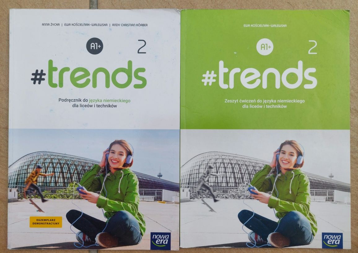 Trends 2 podręcznik i ćwiczenia j.niemiecki Nowa Era