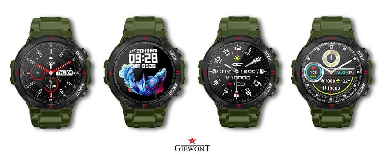 Smartwatch Giewont Focus SmartCall GW430-3 - Forest