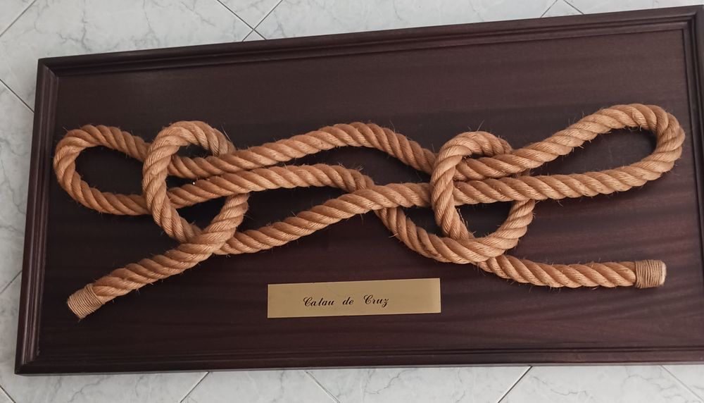 Quadro de nó de marinheiro/ antigo