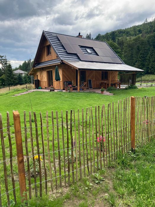 Modrzewiowy domek w górach, Beskid Żywiecki – „Bułkowisko“