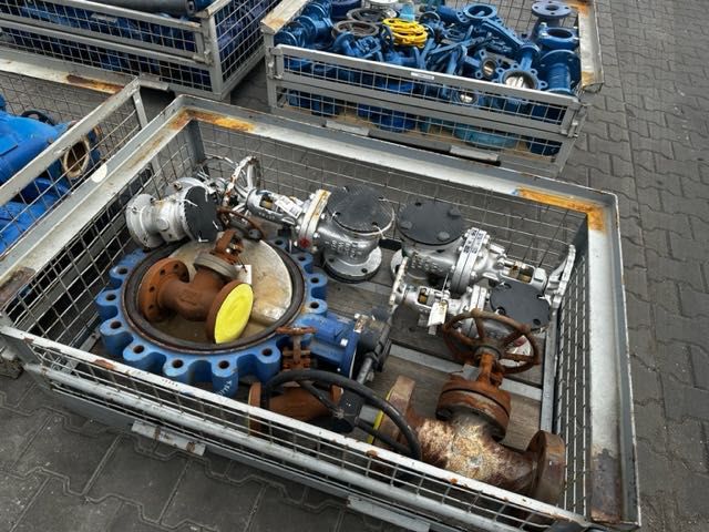 zasuwy zawory woda gaz powietrze nowe wyprzedaż