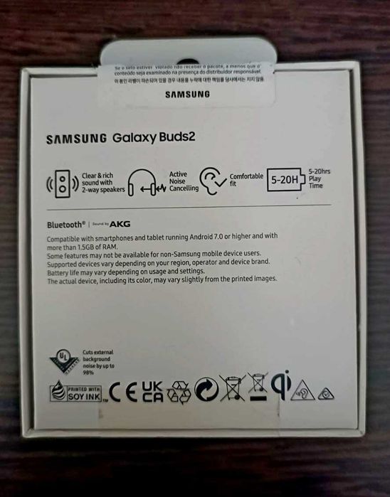 Навушники TWS Samsung Galaxy Buds2 Graphite (SM-R177)