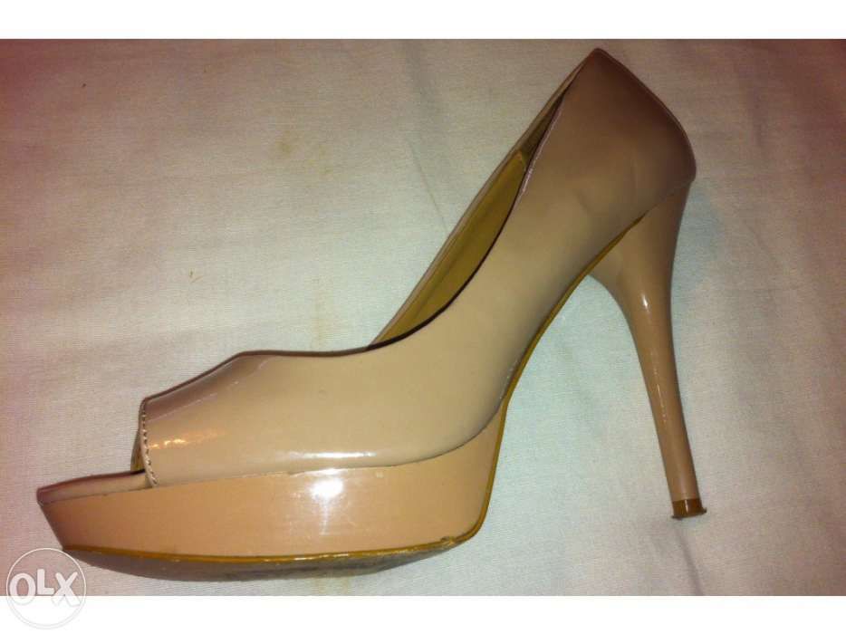 Sapatos clássicos, Mango, bejes, tamanho 40