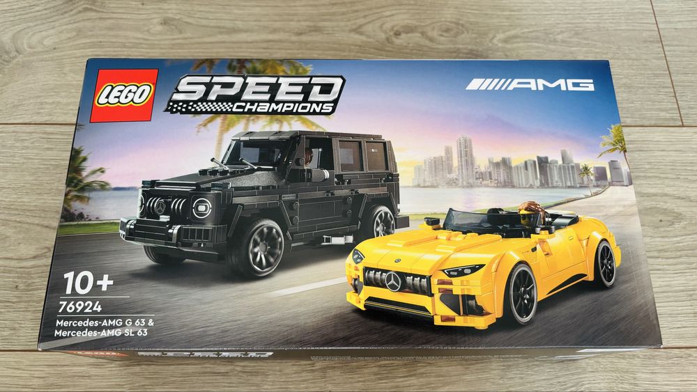 Lego Speed Champions Mercedes AMG G 63 & SL 63 NOVO