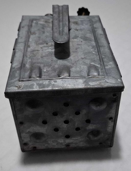 Lampa kolejowa, P.K.P, 13x10x21cm, 987g (Kolekcje, hobby, lampa)