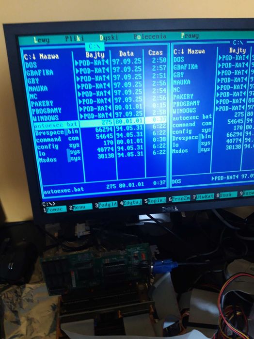 Płyta główna 386 z procesorem INTEL 386SX-40 PCChips M396F