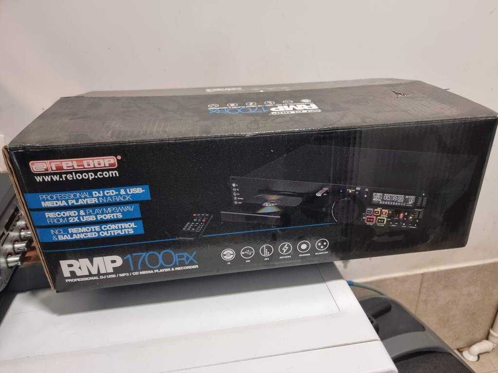 Odtwarzacz RELOOP RMP1700RX odtwarzacz z pilotem volume i pitch CD mp3