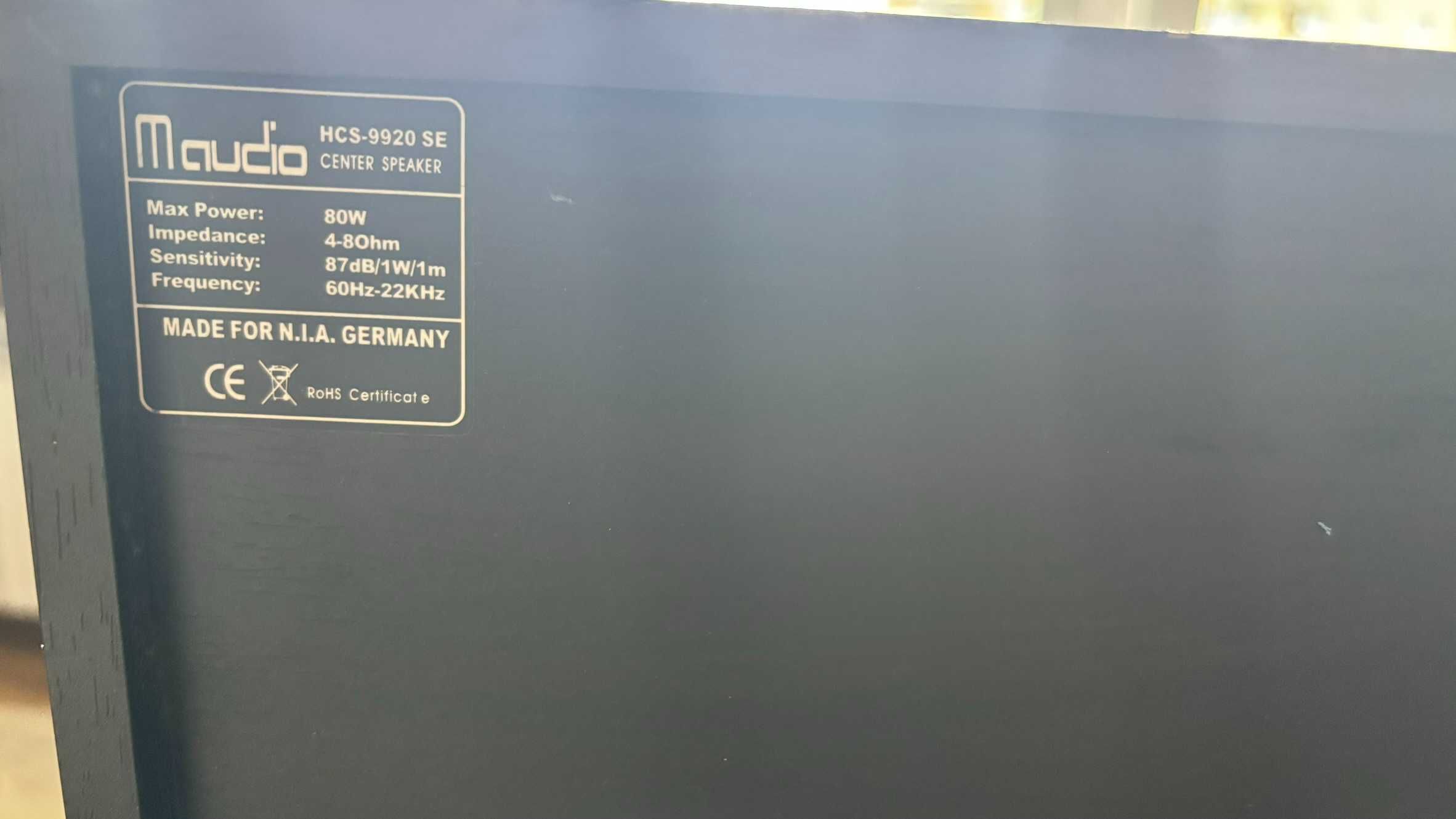 Kino domowe głośniki 5 szt Maudio HCS9920SE + subwoofer SUB 10