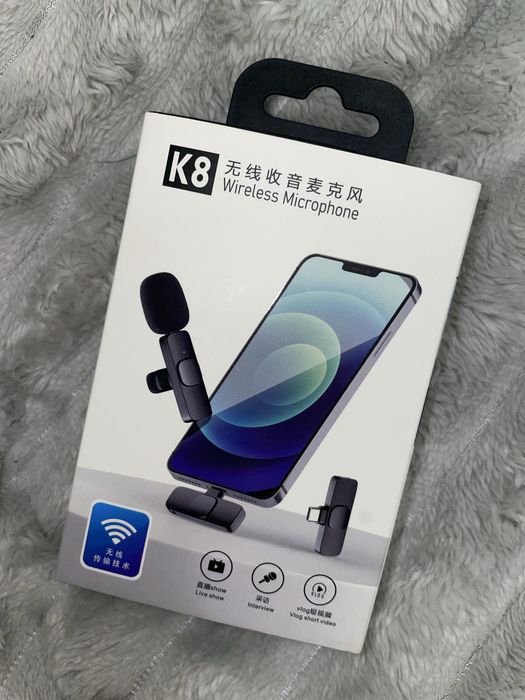 Бездротовий петличний мікрофон K8